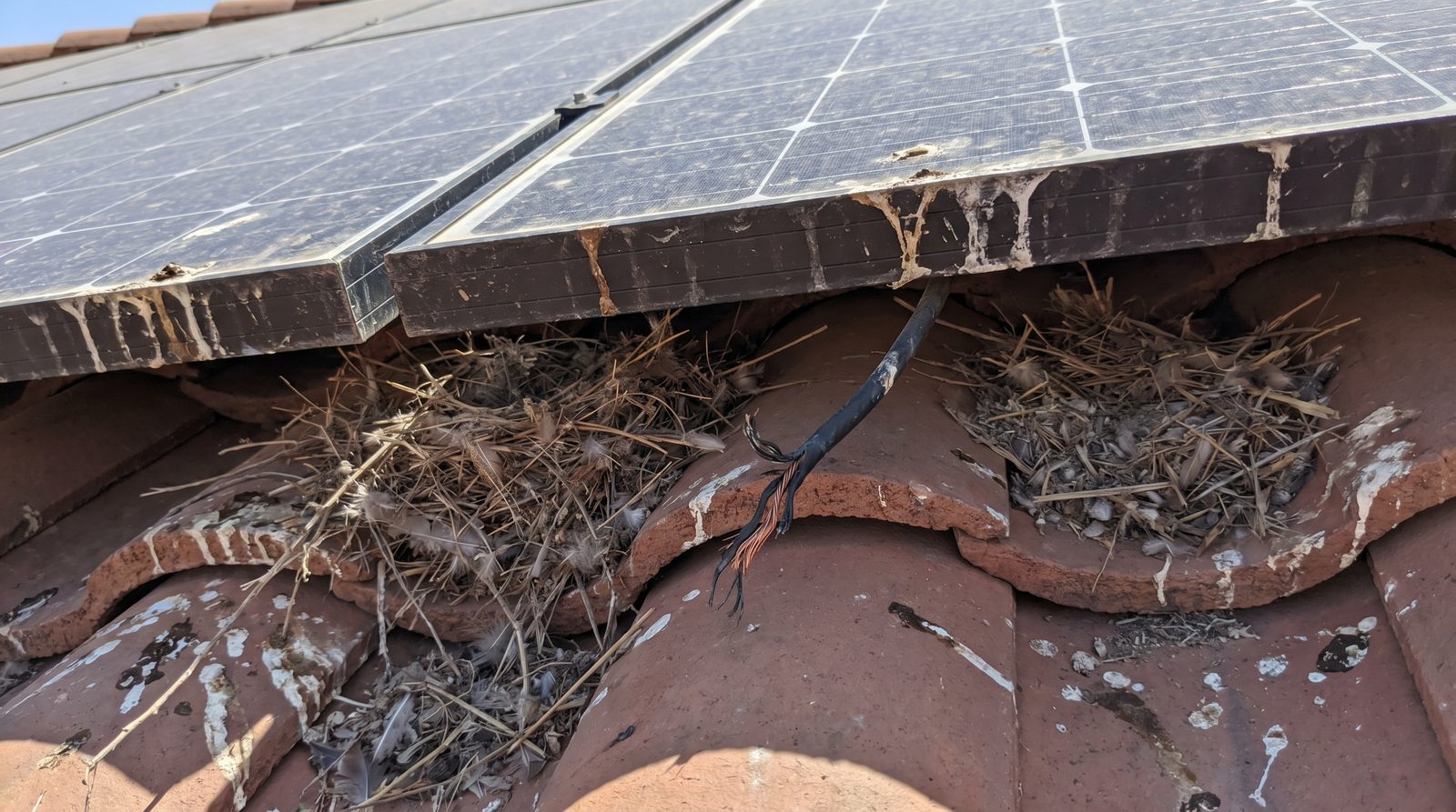 Nesting under the array